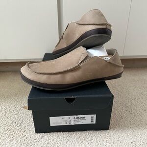 OluKai Men's Brown Loafers